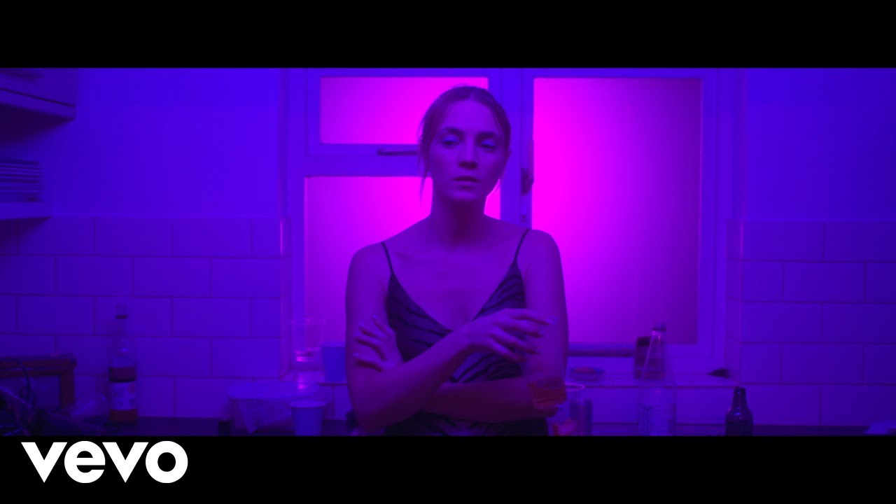A still from the Tripping Up video.